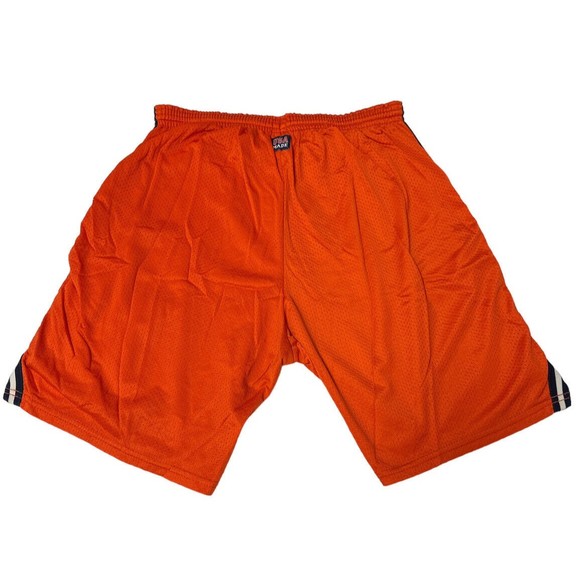 SYRACUSE ORANGE‎  VINTAGE MESH BASKETBALL SHORTS INSEAM 7 1/2 SZ LARGE EXCELLENT - Picture 2 of 4